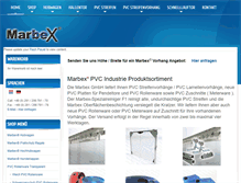 Tablet Screenshot of marbex.de